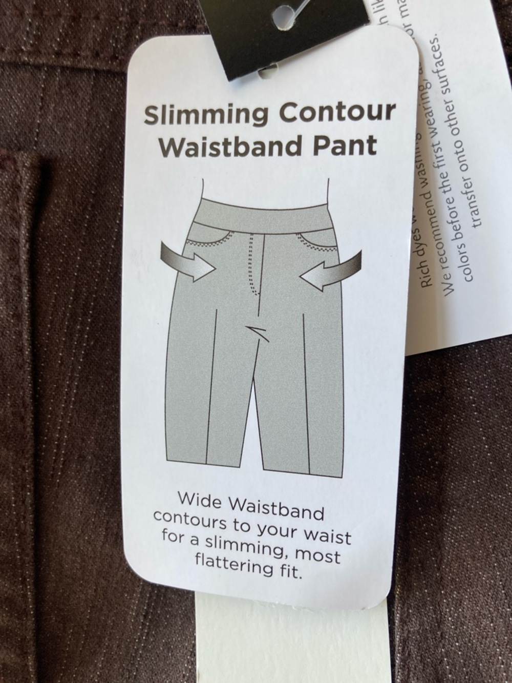Ruby Rd ankle pant slimming contour waistband pant 24W - Picture 5 of 17